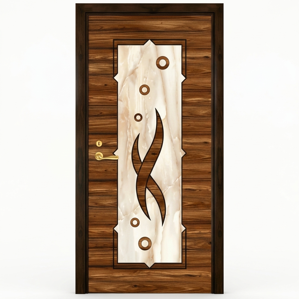 VNEX VX-103 S-Curve Panel Digital Door